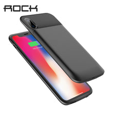 Load image into Gallery viewer, ROCK Battery Charger Case For iPhone X 10 Portable 6000mAh Power Bank Charing Case External Backup