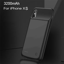 Load image into Gallery viewer, Battery Case For iPhone X XR XS XSmax,USAMS 4000mAh External Battery Charger Case Backup Power Bank Portable Power Charging Case