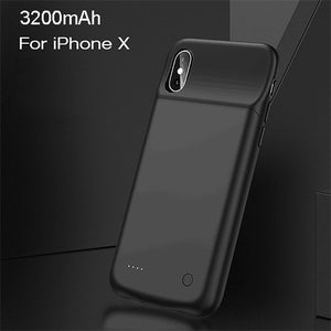 USAMS  Smart Battery Case Charger  For iPhone XR XS Max,Battery Case External Power Bank Backup Powerbank for iPhone X XS